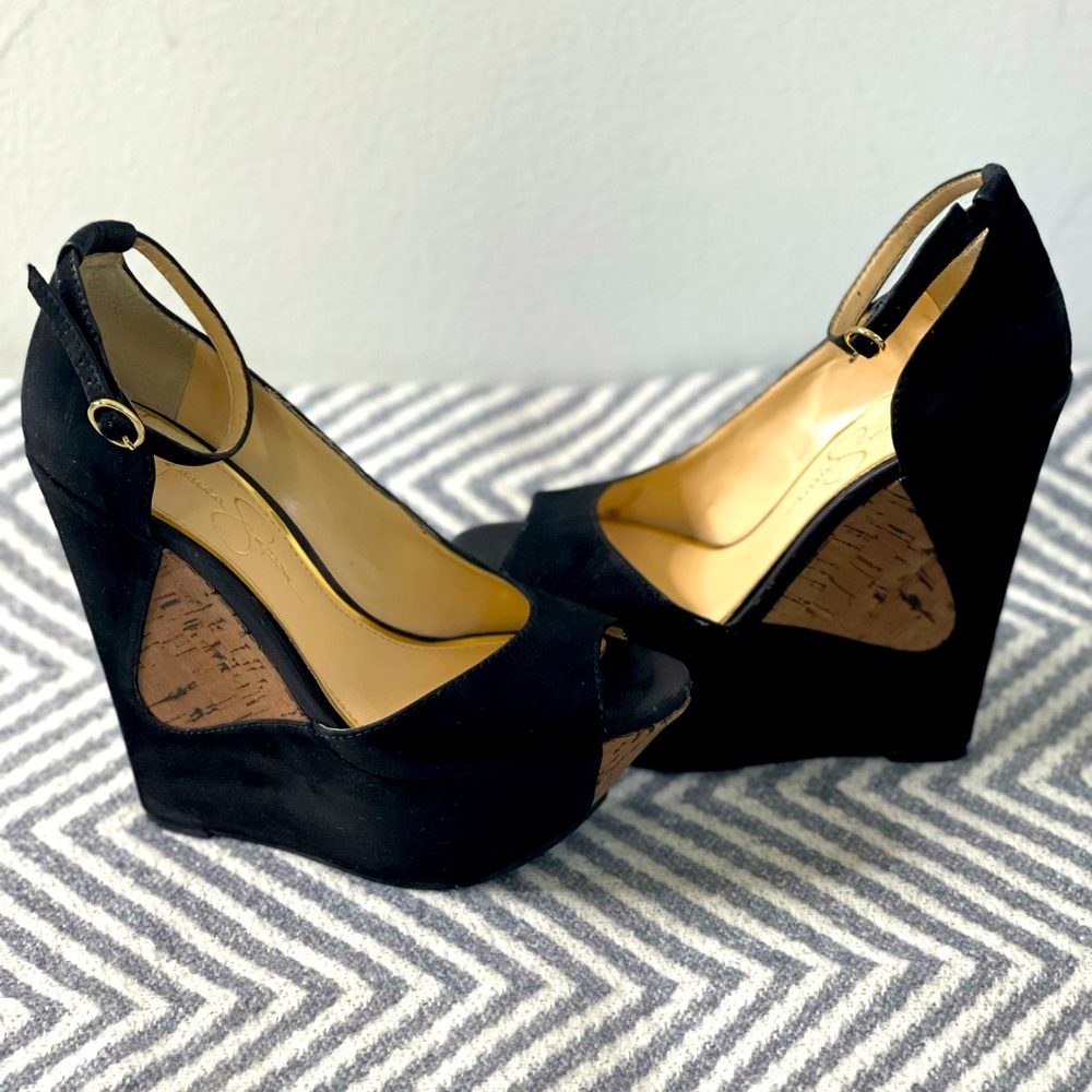 Jessica Simpson wedges